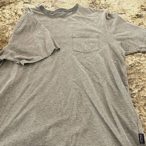 Mens M Patagonia Striped T Shirt